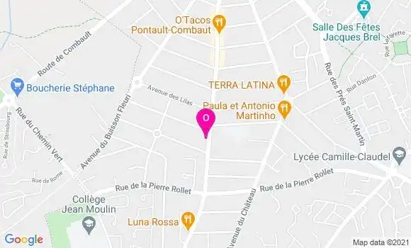 Localisation Delphine Romero