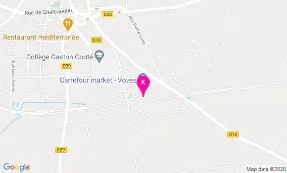 Localisation Severine Peillon