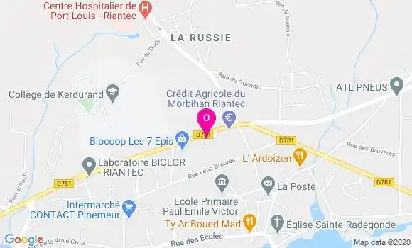 Localisation Christophe Cariou