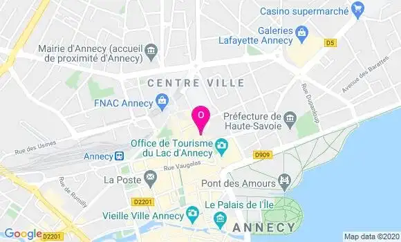 Localisation Gabriel Hervier