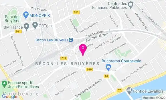Localisation Jean Luc Danjon