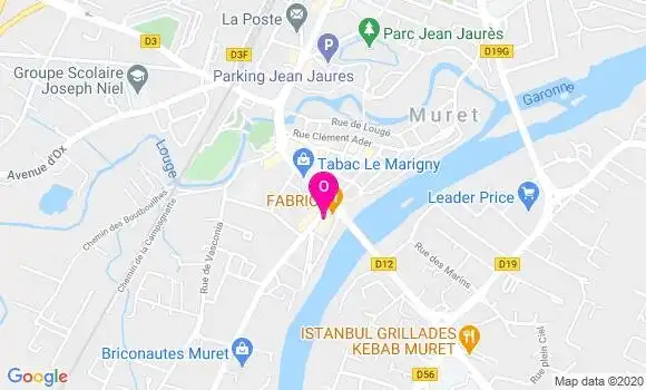 Localisation Patrice Marin
