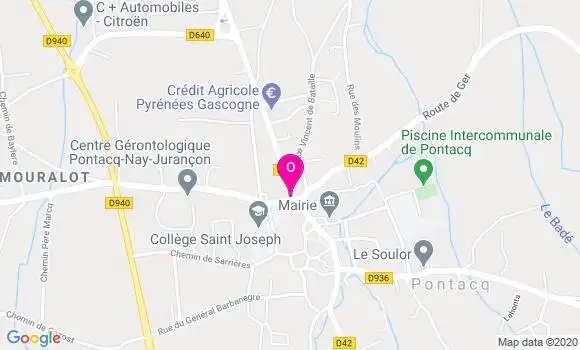 Localisation Amandine Soulere