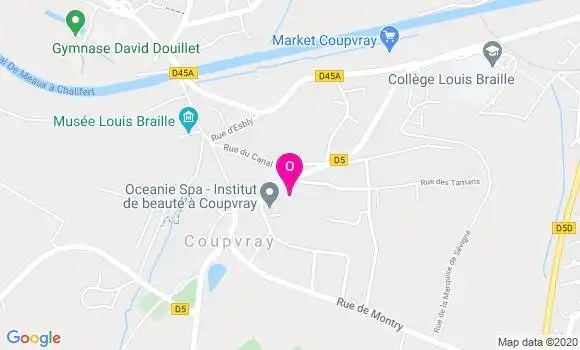 Localisation Fanny Roussel