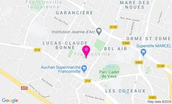 Localisation Mickael Da Cunha