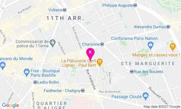 Localisation Sarah Sin
