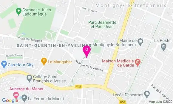 Localisation Caroline Neuvillard