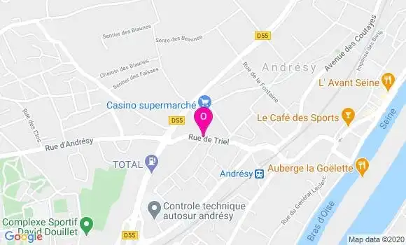 Localisation Lea Tadjer Bourgeois