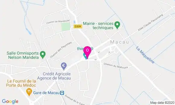 Localisation Manon Legendre