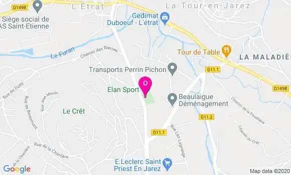 Localisation Eliott Delmoure