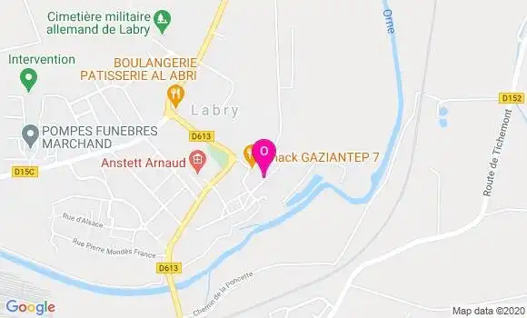 Localisation Alix Darras