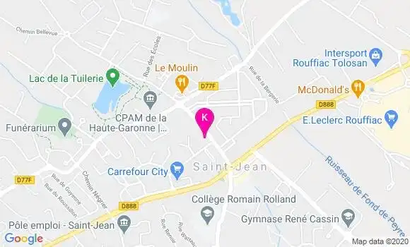 Localisation Sophie Bidan