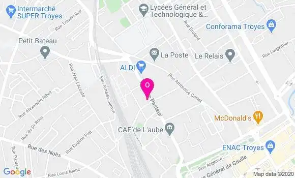 Localisation Claire Alexelle Daunay Dubrulle