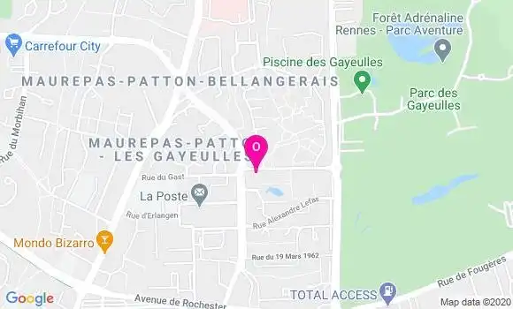 Localisation Marie Obejero