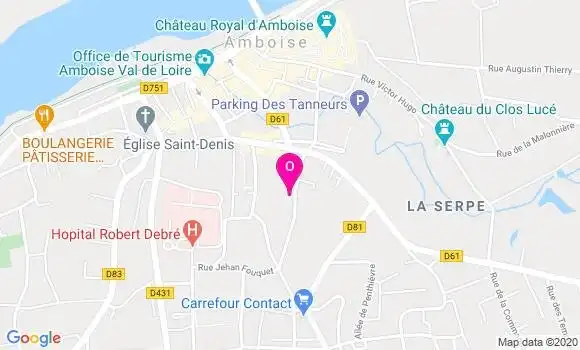 Localisation Antoine Fournier