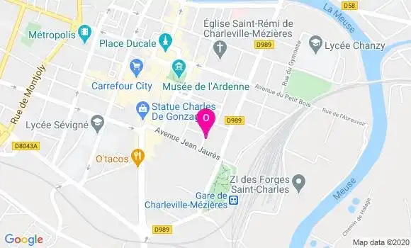 Localisation Alexandra Guery