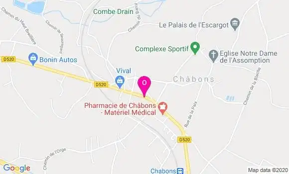 Localisation Laura Bossat