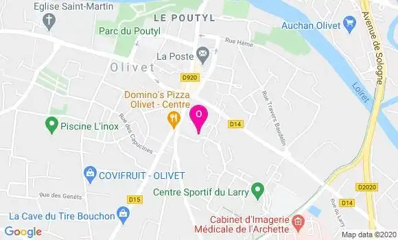 Localisation Corinne Le Sauder