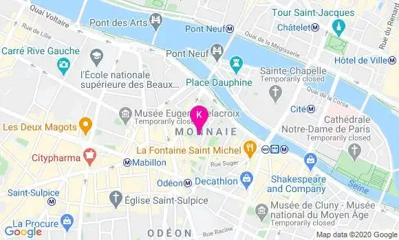 Localisation Marion Bournet