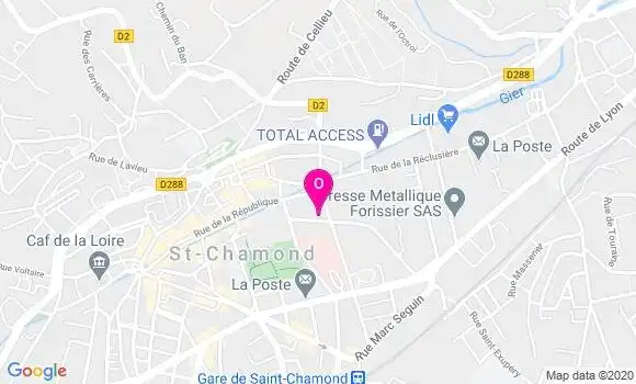 Localisation Camille Milesi