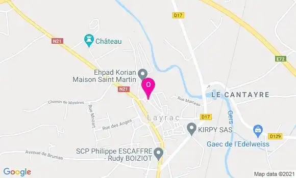 Localisation Clement Mathus