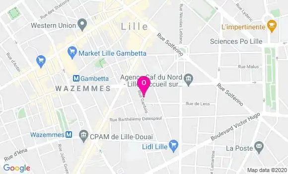Localisation Thierry Lecoutre