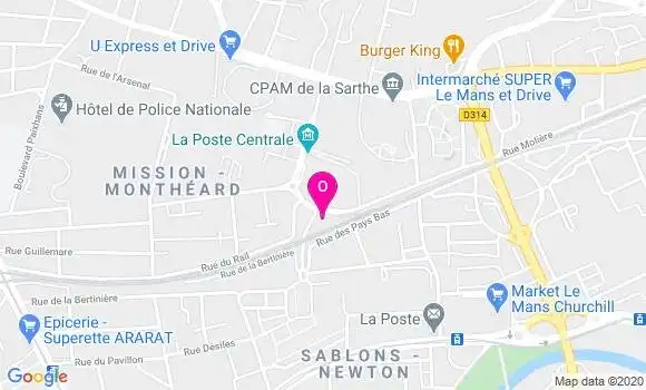 Localisation Charbel Sfeir