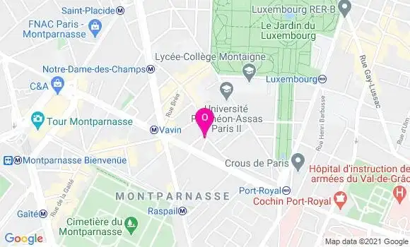 Localisation Anthony Thireau Sroussi
