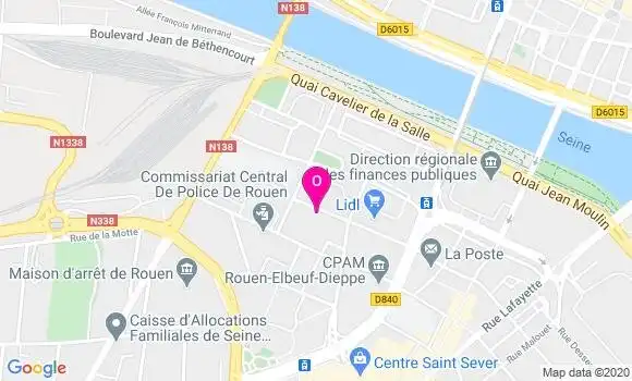 Localisation Aurore Guillien
