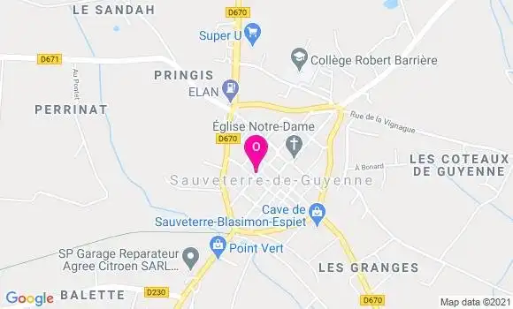 Localisation Laetitia De Heaulme