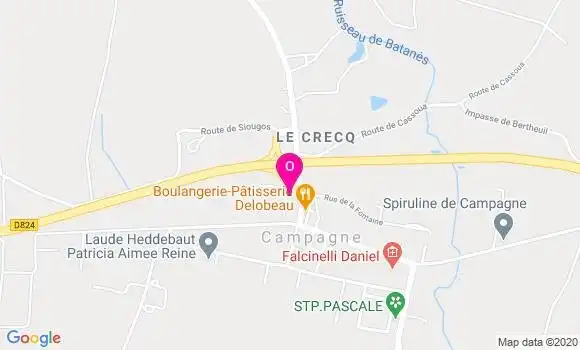 Localisation Maud Arbeau