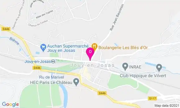 Localisation Margaux Clouet D Orval