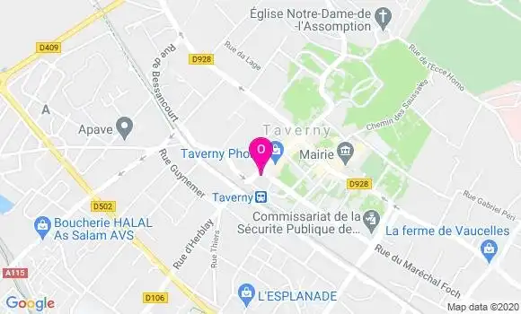 Localisation Pierre Alexandre Montfajon