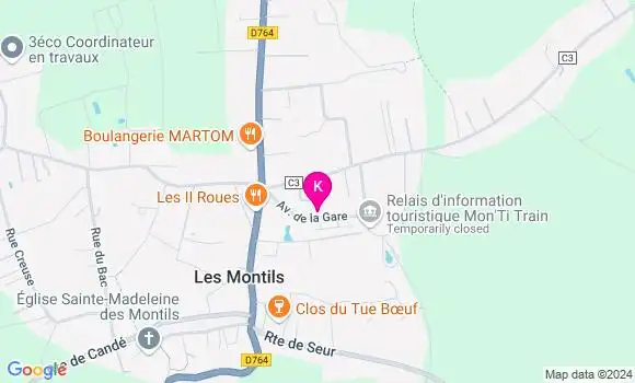 Localisation Véronique Bouzy
