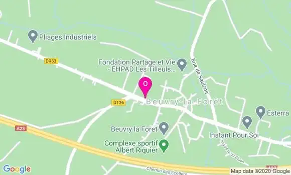Localisation Justine Vervynck