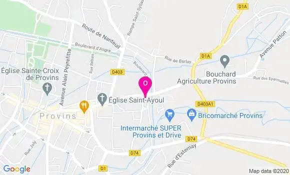 Localisation Ntenis Alidis