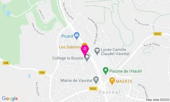 Localisation Thibaut Medici