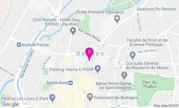 Localisation Andre Yves Gueguen