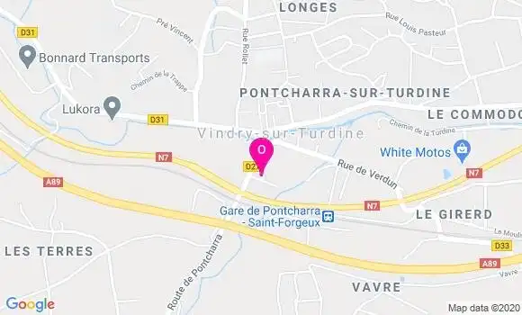 Localisation Severine Tourre Meyrial