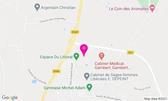 Localisation Mathieu Saulnier De Praingy