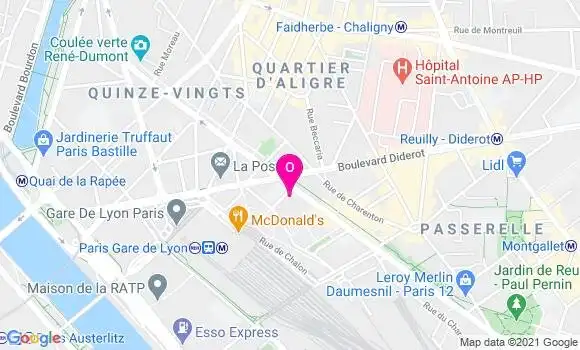 Localisation Helene Fleury Bernard