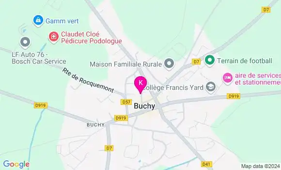 Localisation Thibaut Nicole