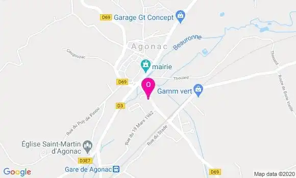 Localisation Fanny Meunier