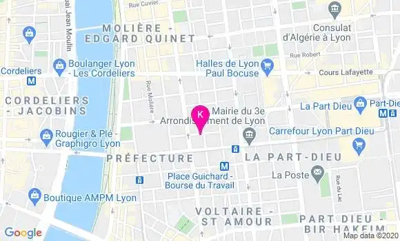 Localisation Lucie Garreau