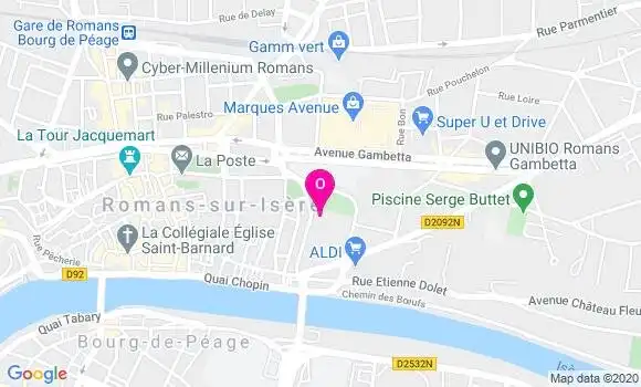 Localisation Nadege Frandon Doucet