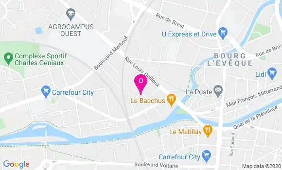 Localisation Gwenn Deprouw