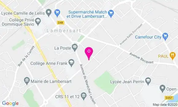 Localisation Catherine Sabre Wacquez