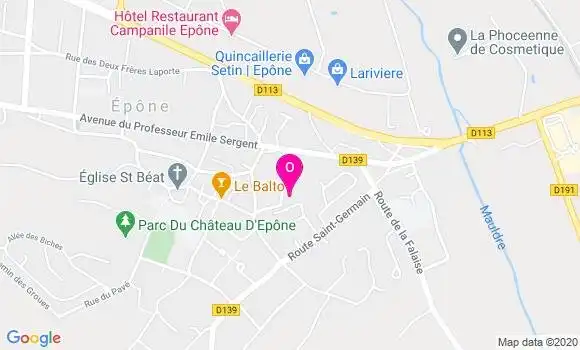 Localisation Vincent Saubat