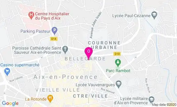 Localisation Yves Blin