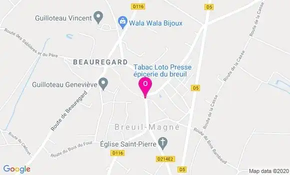 Localisation Manon Sagary